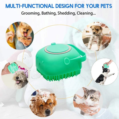 Silicone Pet Bath Brush